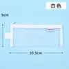 Estojo de Lápis de Malha Transparente com Grande Capacidade, Logotipo Personalizável, Bolsa Simples para Material Escolar, Feito Sob Medida com Seu Próprio Design para Promoção e Armazenamento