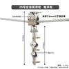 Polea de Cable para Grúa a Prueba de Explosiones Eléctrica Polipasto Eléctrico Grúa Viajera Cable de Acero Polea Pequeña Polea para Tendido de Cables a Prueba de Explosiones
