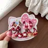 Faixa de Cabelo Trançada Desenho Animado Pinça de Cabelo Faixa de Cabeça para Menina Acessórios de Cabelo para Menininha Elástico de Cabelo Elástico de Borracha para Bebê