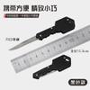 Mini Cuchillo Llavero Equipo de Defensa Suministros para Exteriores Cuchillo Plegable Portátil de Bolsillo Acero Inoxidable Cuchillo para Fruta Cuchillo Colgante