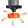 Bico rotativo 1/2 polegada volante atomização automática de 360 graus aspersor para paisagismo de jardim bico de irrigação para estufa agrícola