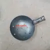 Colher de Ferro de Aço, Pá de Terra, Pá Grande de Ferro em Forma de S, Pá de Escória, Pá de Ferro para Dragagem de Lodo de Esgoto, Reta