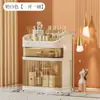 Caixa Organizadora de Cosméticos, Algodão, Gaveta de Mesa de Luxo Leve para Toucador, Suporte de Armazenamento para Produtos de Skincare, Grande Capacidade
