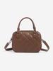 Bolso cuadrado pequeño con bordado rómbico, sencillo y moderno, primavera 2025. Bolso bandolera texturizado coreano de moda.