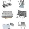 Peças Embutidas Chapa Galvanizada, Chapa de Aço Embutida, Peças Embutidas Soldadas Processamento de Chapa de Aço Placa Embutida para Cortina de Vidro Placa Pré-Embutida