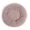 Cama para Mascotas de Peluche de Celebridad de Internet Perrera para Perros Perrera para Gatos Pequeños y Medianos Oso de Peluche Bixiong Esterilla para Dormir Redonda Cálida Suministros para Mascotas