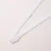 En Stock 1.2cm Adorno de Encaje Elástico Negro y Blanco Diente de Perro Grande Accesorios para Ropa Interior Cinta de Encaje Elástico