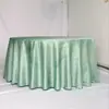 Venta caliente banquete de bodas fiesta hotel uso mantel redondo de jacquard de poliéster de 120 pulgadas