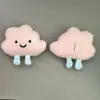 Acessórios de Pelúcia de Nuvem Fofa Desenho Animado Estilo Japonês Criativo Acessórios de Nuvem Branca Rosto Sorridente Acessórios para Roupas Acessórios para Cabelo Acessórios Venda por Atacado