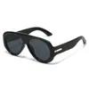 Gafas de sol retro europeas y americanas de montura extragrande para mujer, estilo aviador, cyberpunk, adelgazantes para caras cuadradas y redondas, gafas de sol con protección UV