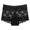 Pantalones Cortos de Encaje Transpirables de Alta Elasticidad para Mujer Europeos y Americanos Control de Abdomen Levantamiento de Glúteos Tallas Grandes Deporte Fitness Seguridad