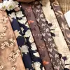 Tela 100% Algodón de 40 Hilos Estampada Digitalmente, Tela Floral Estilo Chino Vintage, Floral Grande para Cheongsam, Hanfu, Accesorios para el Cabello, Bolsas de Bricolaje