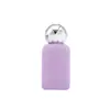 Botellas de Perfume Personalizadas con Acabado Flocado 50ml Botellas de Perfume Botellas Vacías Botellas de Vidrio Transparentes para Perfume Botellas con Atomizador Recargables Venta al por Mayor