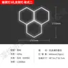 Luz de Panal de Abeja de Aluminio Luz para Lavado de Autos Luz Exterior Transfronteriza Taller de Reparación de Autos Estación de Trabajo de Belleza para Autos Luz LED para Gimnasio Luz para Garaje