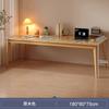 Escritorio para Uso en Casa, Escritorio de Estudio para Estudiantes, Escritorio Sencillo para Escribir, Escritorio con Patas de Madera Maciza para Casa de Alquiler, Estación de Trabajo para Dormitorio, Escritorio para Computadora