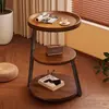 Prateleira de cabeceira de quarto, varanda, sala de estar de hotel, bandeja de estudo, mesa de centro, mesa lateral, pequena mesa redonda de três níveis de luxo leve