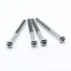Tornillos Autorroscantes de Cabeza Plana de Rosca Parcial M3M4 No Estándar Galvanizados en Blanco Tornillos Autorroscantes de Cabeza Redonda Pb de Cabeza Plana Tornillos No Estándar de Rosca Parcial