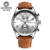 Reloj de cuarzo informal con esfera grande de Ochstin Augusten para hombre, moderno y resistente al agua.