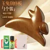 Tabla Gua Sha Conejo de Jade para Belleza Facial, Raspador Especial para Lifting Facial, Palo de Masaje para Ojos, Herramienta Universal para Todo el Cuerpo, Producto Genuino