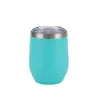 Comercio Exterior Más Vendido Taza Mini Cáscara de Huevo 12 oz Termo de Acero Inoxidable 304 Doble Capa Copa de Vino en Forma de U Termo Personalización