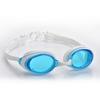 Gafas de natación antivaho y UV personalizadas con puente nasal extraíble y reemplazable, con graduación, antivaho, con recubrimiento de color para miopía