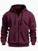 Vendas Diretas da Fábrica e Entrega no Mesmo Dia Moletons Masculinos com Zíper, Moletons com Capuz, Camisas com Zíper, Gola Redonda Casuais Roupas Masculinas