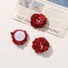Atmósfera Retro, Daisy de Gamuza Estéreo Dulce DIY Accesorios para el Cabello, Ramillete, Zapatos, Calcetines, Bolsos, Accesorios de Vestir