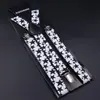 Correa de Cinco Estrellas Británica Unisex Joker Correa Delgada de 2.5cm Correa Suelta para Pantalones con Forma de Y