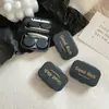 Estojo para Lentes de Contato, Portátil, Compacto, Estojo Simples para Lentes de Contato, Caixa de Cuidados Companheira, Caixa de Armazenamento, Laser Hot Stamping com Espelho