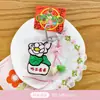 Serie de Plantas Árbol del Dinero Peluche Colgante de Bolsa Muñeco Lindo Llavero Regalo Venta al por Mayor