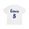 Camiseta Esportiva Casual Loose de Manga Curta Gelo Secagem Rápida Estilo Retro Americano para Corrida Fitness Treinamento Masculino