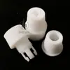 Candelabro de Comedor Estándar de EE. UU. Hebilla de Cable de Alimentación Antirrobo Hebilla de Cable Ajustada Diente Interior M10 Negro y Blanco Transparente Tapa de Bloqueo Hebilla de Cable Pp033