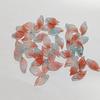 Suministrado Directamente DIY Accesorios de Joyería Pétalos de Flor Hoja Torcida Cristal Vidrio Estilo Antiguo Material para Horquilla para el Cabello Material Retro para Joyería Han