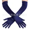 Accesorios para Mujer de los Años 1920 Spandex Satén Flocado Guantes de Charol Accesorios de Disfraz para Fiesta de Baile Transfronteriza en Stock