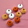 Adornos de Calabaza de Espuma Transfronterizos Decoraciones para Festival de la Cosecha Acción de Gracias Venta al por Mayor de Fábrica Calabazas Artificiales de Felpa de Venta Caliente en Otoño