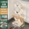 Suministro de Fábrica Montado en Pared Sin Taladro Estante para Tapa de Olla de Doble Uso Estante de Almacenamiento para Utensilios de Cocina Soporte para Ollas Estante de Almacenamiento para Tabla de Cortar Soporte para Tabla de Cortar