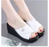 Sandalias de Moda de Verano 2026, Chanclas, Tacones de Cuña, Chanclas de Plataforma Impermeables de Suela Gruesa, Chanclas de Suela Suave de Talla Grande