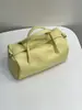 Bolsa de Mujer Estilo Coreano Nuevo 2025 Bolsa de Bowling Retro de Gama Alta Versátil de Gran Capacidad Bolsa de Viaje Bolsa Baguette