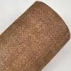 Papel de Parede Estilo Rattan Casa de Hóspedes Hotel Papel de Palha Papel de Parede Fundo de Papel de Parede Xadrez de Rattan Liso Decoração de Porta de Armário