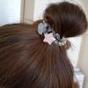 Anel de Cabelo Fofo de Estrela Transparente Linha de Telefone Novo de Primavera e Verão Infantil Versátil Pulseira para Rabo de Cavalo Sem Marcas Corda de Cabelo de Dupla Utilização