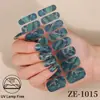 Pegatinas Nuevas para Uñas Zhengxiang Transfronterizas con Lámina Dorada, Efecto Mármol, Película de Esmalte Impermeable, Pegatinas para Uñas Cielo Estrellado al por Mayor