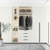 Guarda-roupa autoadesivo engrossado Interior Mudança de cor Guarda-roupa Renovação Adesivo Armário Filme Papel de parede Móveis à prova de umidade Adesivo de porta Renovação