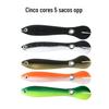 7/10cm comoção Loach Luya isca baixo Mandarim peixe pesca boca falsa isca Soft Bait Texas método de pesca isca proposta isca invertida isca