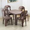 Venda Direta de Fábrica Mesa Plástica para Estudo em Casa Sala de Estar Lazer Conjunto de Mesa e Cadeira para Crianças Mesa de Estudo e Escrita Peça Única Dropshipping