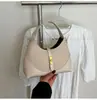 Bolso de Mano de Color Contrastante de Alto Gama para Otoño e Invierno Bolso de Hombro Simple y Versátil para Mujer Bolso Cruzado de Nicho para Mujer