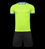 Velocidade atacado de manga curta esportes adulto crianças competição treinamento uniforme da equipe roupas de futebol novo uniforme de futebol terno homens e mulheres