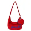 Bolso de Lona para Mujer 2026 Nuevo de Moda Casual Escolar para el Trabajo Bolso de Hombro Versátil Bolso Tote de Gran Capacidad para Mujeres