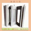 Puerta plegable de UPVC transfronteriza para cocinas abiertas, conexión de gas, instalación sin taladro, personalizable para centros comerciales y divisiones de tiendas