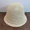 Chapéu de Pescador para Mulheres, Chapéu de Sol Trançado, Chapéu Bucket Respirável com Renda para Proteção Solar, Perfeito para Férias na Praia, Faz o Rosto Parecer Menor, Moderno e Versátil