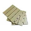 Fabricante de Painéis de Madeira Absorventes de Som Decoração de Teto e Parede Retardante de Chama Interior à Prova de Fogo Painéis de Isolamento Acústico para Parede Materiais Absorventes de Som Atacado